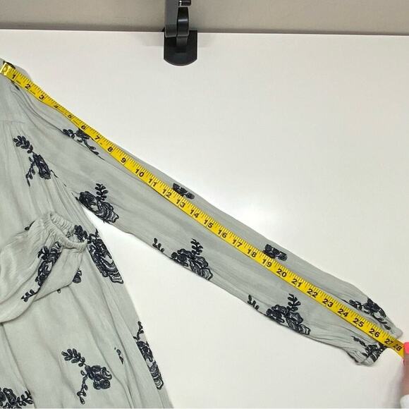 EUC | Free People | Emma Austin Tunic Swing Mini Dress | Gray | Large - Picture 12 of 15